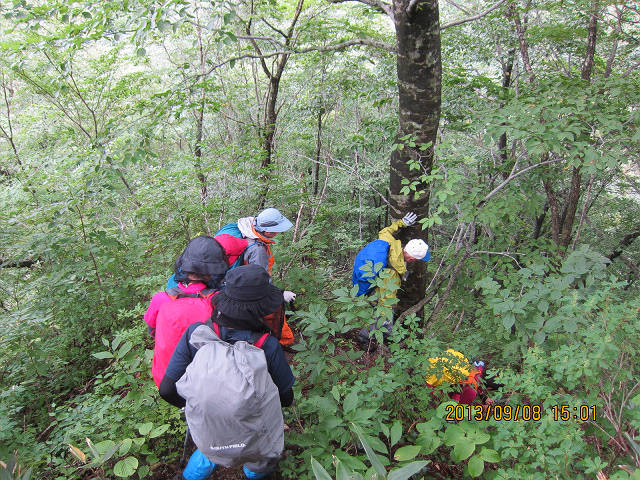 急坂の危険個所
