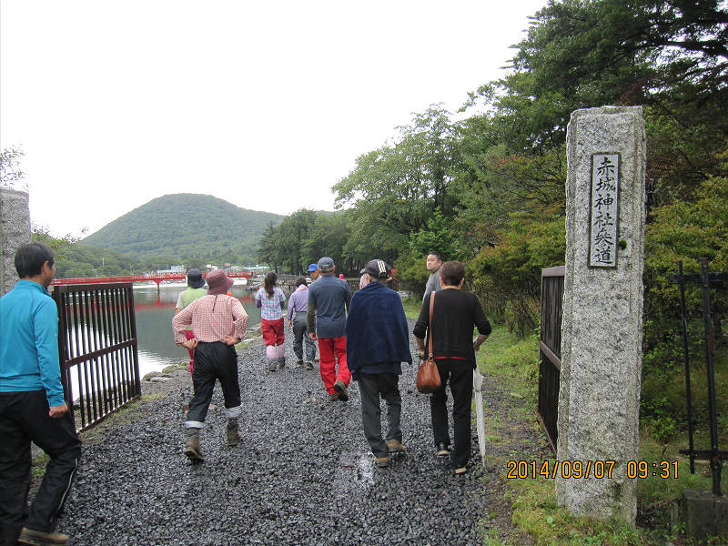 赤城神社参道